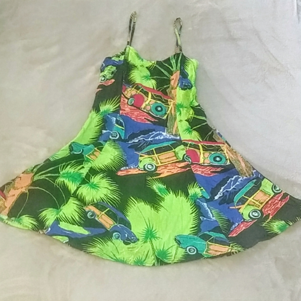 Tropical Hawaiian sundress